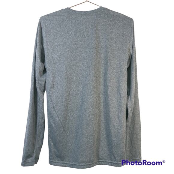 Nike Legend Long Sleeve Poly Top Gray Class 101 Print Size S - Picture 2 of 6